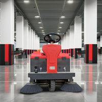 Balayeuse électrique pour tapis et sols, compacte, alimentée par batterie 48 V, pour le nettoyage des feuilles dans les propriétés résidentielles