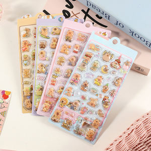 Pegatinas Decorativas en Relieve 3D de Dibujos Animados, Ecológicas, Impermeables, de Alta Calidad, Diseño Personalizable, Vinilo Mate Profesional - Product Image 6