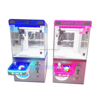 Mini Grue à Pinces pour Enfants, Machine d'Arcade à Monnayeur pour Attraper les Jouets, Petite Machine à Poupées à Vendre