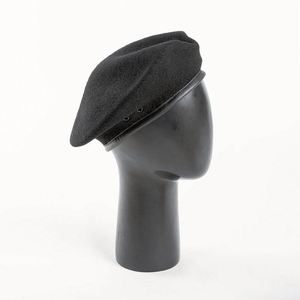 Custom Embroidery Badge Berets Solid Color <b>Plain</b> Green Beret Hat <b>Cap</b> for Men Women - Product Image 5