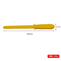 Outil professionnel jaune adhésif pour démontage de poids de roue, grattoir durable pour réparation et entretien de pneus