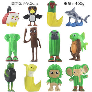 Nuevo Set de Figuras Coleccionables Tung Tung Sahur Cactus Elephant Stick Man, Decoración de Escritorio, Set de Juguetes de PVC, Venta al por Mayor - Product Image 2