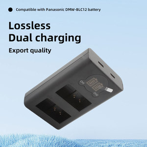 Cargador de Batería DMW-BLC12 DMW-BLC12E BLC12GK BLC12PP para <span class=keywords><strong>Panasonic</strong></span> Lumix DMC-FZ1000 FZ2000 DMC-G5 G6 <span class=keywords><strong>G7</strong></span> GX8 G85 GH2 - Product Image 2