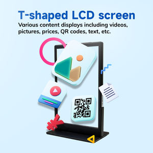 Minew TFT LCD nhãn Màn hình 10.1 inch đầy đủ màu sắc LCD hiển thị video Poster giá tag tùy chỉnh điện tử nhãn Tag cho siêu thị - Product Image 2