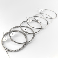 Wholesale 6-string banjo guitar strings in sets of 6 steel-string musical instrument accessories