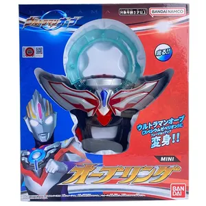 Toptan Bandai otantik Ultraman küre Mini şekillendirici vokal etkileri ile action figure çocuk erkek çocuk oyuncakları hediye japon animasyon