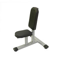 Banc de musculation professionnel en métal pour haltères, chaise de fitness commerciale pour l'entraînement de la force des épaules et des triceps