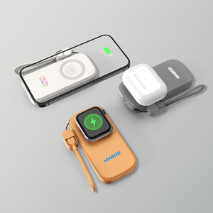 Nuevos Productos de Tendencia 2026, Base de Carga Inalámbrica Magnética Rápida, Cargador de Teléfono PD20W, Banco de Energía para <span class=keywords><strong>IWatch</strong></span> y iPhone 16 - Product Image 6
