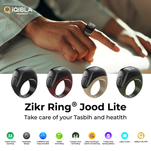 Iqibla zikr Ring <span class=keywords><strong>jood</strong></span> Lite J01T Smart tasbih Digital zikir muslim Counter Ring 2026ใหม่ - Product Image 2