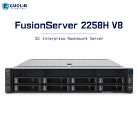 Serveur FusionServer 2258H V8 2U en rack, RAM, SSD, HDD configurables