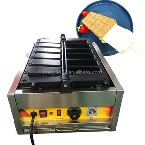 110V 3 kW điện Popsicle hình nón Máy Waffle <span class=keywords><strong>maker</strong></span> thương mại Tùy chỉnh Pop 110V Ice Cream Stick Waffle máy - Product Image 2