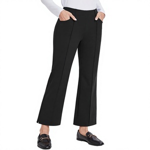Pantalon de yoga pour femme, été, séchage rapide, respirant, Spandex/Nylon, longueur cheville, effet push-up, taille haute, grandes tailles - Product Image 3