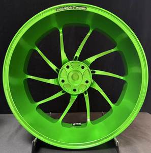 Roues de moto de course légères en alliage d'aluminium forgé 6061 T6 CNC, personnalisées pour Kawasaki H2 H2R H2C 2015-2025 - Product Image 2