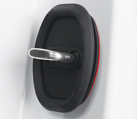 Couvre-boucle de serrure de porte de voiture en silicone personnalisé, protection contre la rouille, coussin en silicone amortissant pour serrure de porte de voiture