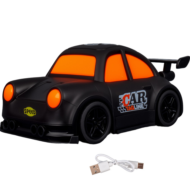 Mini Vintage Classic Drift Racing Car Toy for Boy Induction Obstacle Avoidance Smart Sensing Auto Charging Electric Toy Car