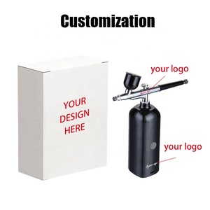 Maquettes professionnelles rechargeables Type C Art minéral Design Home Diy Graffiti Graphic airbrush kit - Product Image 4