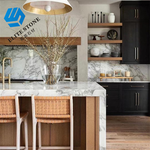 Lujo Marmo piedra Marmol Material Italia Marmore Calacatta oro mármol <span class=keywords><strong>para</strong></span> encimera de <span class=keywords><strong>cocina</strong></span> - Product Image 4