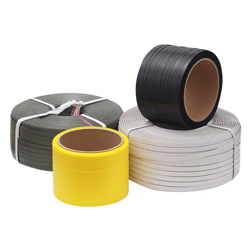 PP packing color plastic belt woven cord strapping for handle strap polypropylene pp strapping band roll