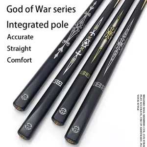 Special Design 3/4-PC Ash Wood Snooker Cue With Extension With 10mm Tip