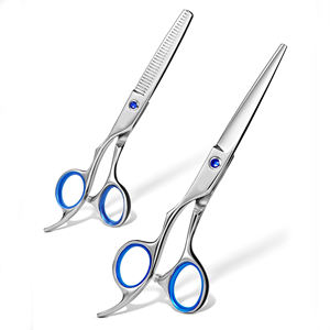 Tijeras de Peluquería al por Mayor con Logotipo Personalizado, 6.0 Pulgadas, Nuevo Diseño de Moda, Tijeras de Belleza para Barbería, Tijeras Planas para Cabello - Product Image 1