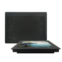 PC industrial de 21,5 pulgadas con táctil capacitiva Nuevo Monitor todo en uno montado en la pared Accesorios de computadora integrados
