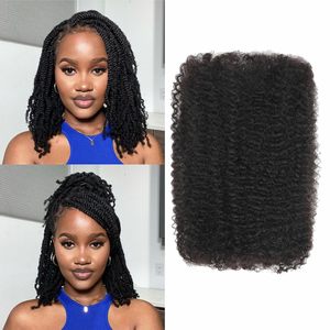 Gros Brésilien Vierge <span class=keywords><strong>Afro</strong></span> Crépus En Vrac <span class=keywords><strong>Cheveux</strong></span> 50g Pack 8 "-22" pour Dreadlock Twist Tressage & Crochet Extensions - Product Image 1