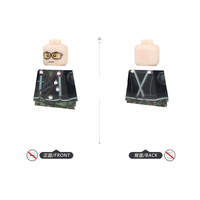 Figurines de soldats allemands en blocs de construction de char blindé de la Seconde Guerre mondiale de haute qualité, blocs de construction en plastique ABS, jouets pour enfants JGTH244-247