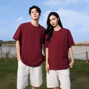 Fabricación de ropa de calle de alta calidad, camiseta en blanco, 200gsm, peso pesado, logotipo estampado, lavado ácido, camisetas para mujer - Product Image 4