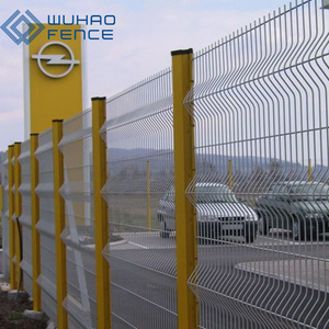 Tùy chỉnh nhà ngoài trời trang trí 3D cong hàn dây lưới hàng rào vườn dễ dàng lắp ráp hàng rào Bảng điều chỉnh hàng rào PVC - Product Image 4