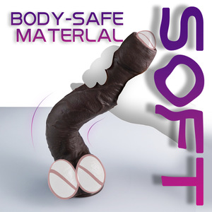 Vente en gros d'usine : Dildo réaliste en silicone souple <span class=keywords><strong>avec</strong></span> design de <span class=keywords><strong>prépuce</strong></span>, nouveauté pour adultes, fournisseur OEM - Product Image 5