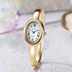 Orologio Analogico al Quarzo <span class=keywords><strong>Vintage</strong></span> di Lusso per Donne, Design Classico Personalizzato, Orologio da Polso da Donna - Product Image 1