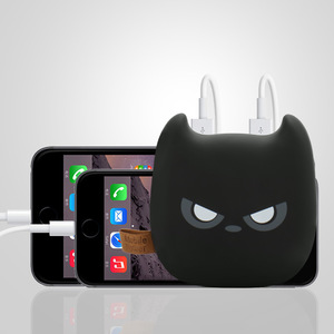 Nuovo portatile Mini simpatico telefono cellulare Power Bank Cartoon 12000mAh Logo stampa regalo Power Bank - Product Image 4