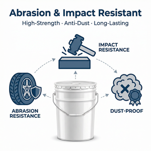สารเคลือบพื้นป้องกันการขัดถู ป้องกันฝุ่นละออง สารเคลือบพื้นความแข็งแรงสูง สารเคลือบพื้นสำหรับพื้นที่จราจรหนัก - Product Image 5