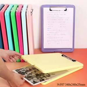 Porte-documents portable A4 WEISHENG <span class=keywords><strong>à</strong></span> prix d'usine, fin et léger, pour infirmières, avec rangement pour menus et dossiers, en PP, 340x240x25mm - Product Image 1