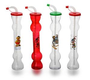 Vente flash : Gobelet en plastique de 15 oz (500 ml) pour fête, avec paille et couvercle, fabriqué au Vietnam - Product Image 1