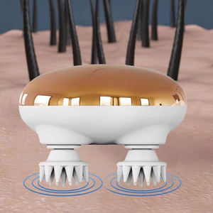 マッサージャーヘッドワイヤレス電気スカルプ刺激はスカルプマッサージを通して髪の成長を促進します - Product Image 2