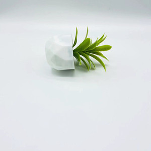 Plantes succulentes artificielles Qi Xing en pot, 13 cm, décoration de verdure du désert en plastique, utilisation intérieure et extérieure - Product Image 4