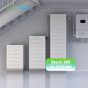 แบตเตอรี่แบบติดตั้งบนชั้นวาง STACK280 LiFePO4 43kWh~215.04kWh 280Ah 51.2V สำหรับเก็บพลังงานแสงอาทิตย์สำหรับที่อยู่อาศัยและธุรกิจขนาดเล็ก - Product Image 6