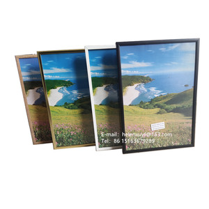 <span class=keywords><strong>Cadre</strong></span> photo en aluminium 4x6 avec 9 ouvertures, passe-partout ou <span class=keywords><strong>cadre</strong></span> simple, pour affichage de photos - Product Image 6