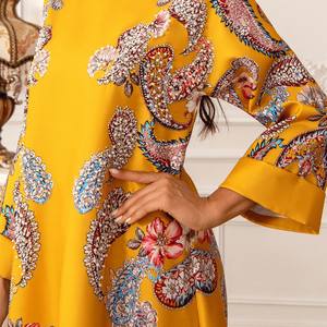 Abaya de mariage de luxe élégante de haute qualité personnalisée pour femmes musulmanes, robe de soirée, fabricant OEM - Product Image 2