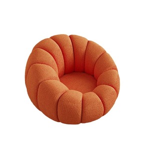 Poltrona da <span class=keywords><strong>Salotto</strong></span> di Lusso in Tessuto di Lana Sedia Singola Moderna in Stile Nordico per <span class=keywords><strong>Soggiorno</strong></span> - Product Image 6