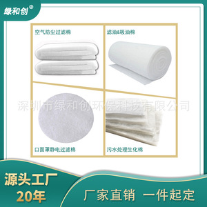 Filtro de Innovación Ecológica de Algodón y Fibra de Poliéster G4 para Filtración de Aire, Blanco, Tamaño Personalizable - Product Image 5