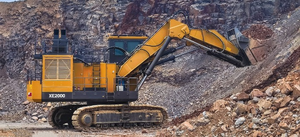 Excavatrice minière à pelle frontale XE2000E pour des opérations propres dans les espaces confinés et sur les sites urbains, pour les travaux <span class=keywords><strong>de</strong></span> carrière et la démolition <span class=keywords><strong>de</strong></span> roches - Product Image 3