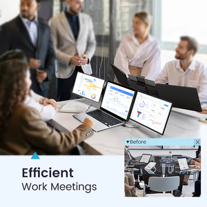 16 inch Ba máy tính xách tay màn hình Extender IPS Bảng điều chỉnh Kép 1200p LCD màn hình xách tay Tri Màn hình Màn hình máy tính xách tay - Product Image 3