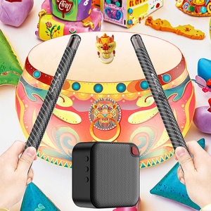 Soporte de tambor de danza de León <span class=keywords><strong>virtual</strong></span> inteligente, instrumento de percusión de aire con detección de cuerpo, juguete para niños, producto electrónico de consumo - Product Image 1