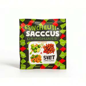 Custom Eco-Friendly Recyclable Flat 3 Side Seal Mini Mylar Sachet Foil <b>Bag</b> Gravure Printed Zipper Top for Pet Food Packaging - Product Image 4