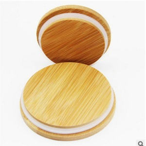 Coperchi Decorativi Ecologici in Bambù e <span class=keywords><strong>Legno</strong></span> Intagliati per Tazze e Barattoli, Ideali per Decorazioni Festive e Regali - Product Image 2