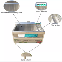 Type Commerciële Multifunctionele Vortex Bellen Groente Fruit Processing Wasmachine Met Bubble Ozon