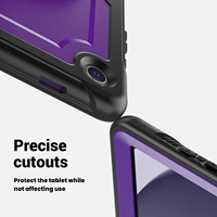 Étui de protection robuste et élégant pour tablette avec béquille pour Samsung Galaxy Tab A11 Plus 11 pouces, protection intégrale du corps
