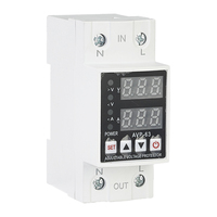 Stabilisateur de tension AC industriel 220V monophasé - Sortie réglable et disjoncteurs de protection contre les surcharges